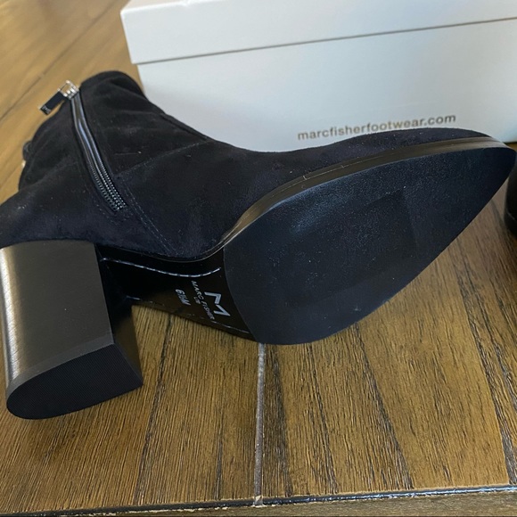 Mark Fisher LTD Avalyn black ankle bootie boot - Picture 9 of 10